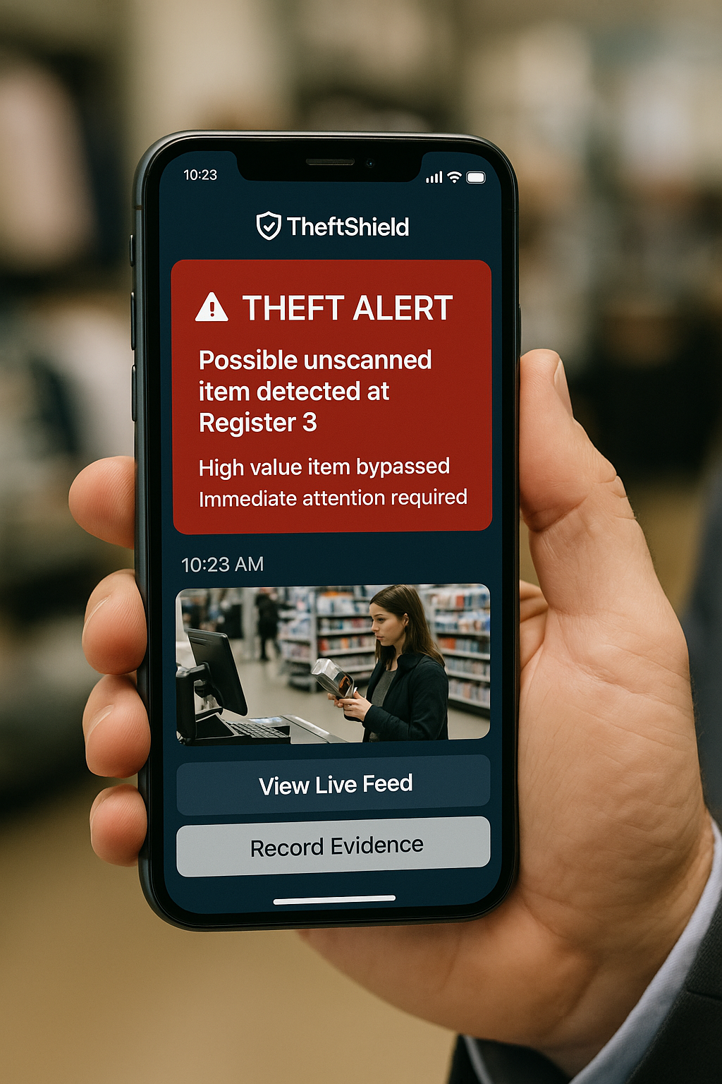 TheftShield Mobile Alert